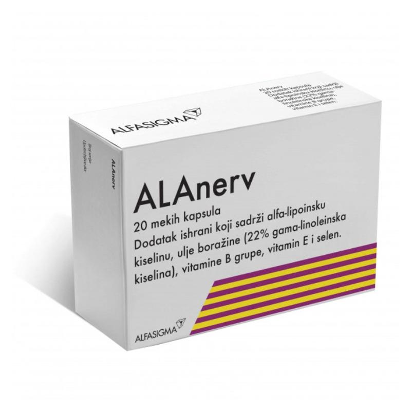 Alanerv 20 kapsula