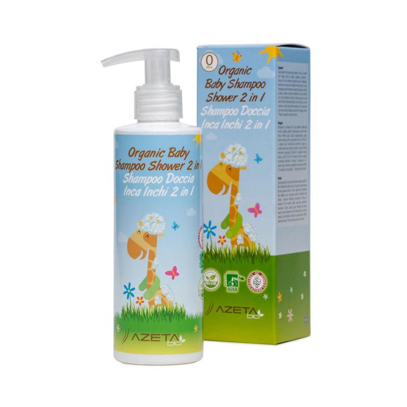 Azeta Baby organski šampon i kupka 2u1 200 ml
