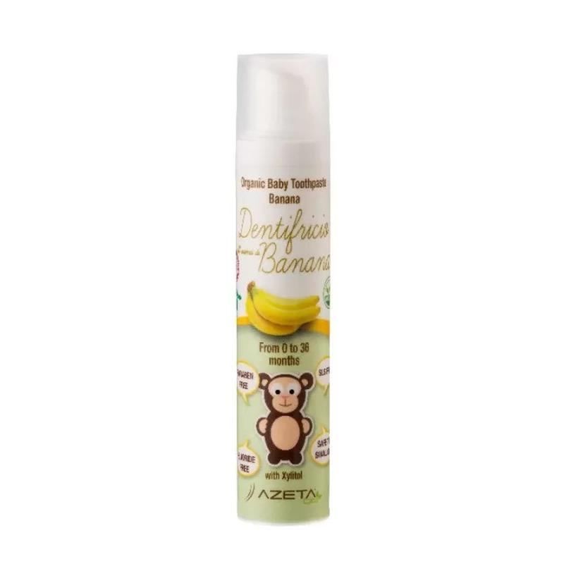 Azeta Bio organska pasta za zube banana 0–36 meseci 50 ml