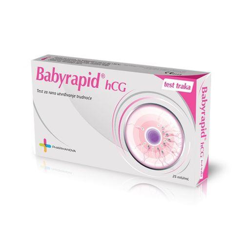 Babyrapid hCG test traka za trudnoću