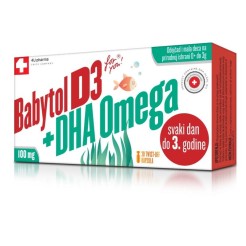 Babytol D3 + DHA Omega 30 twist-off kapsula