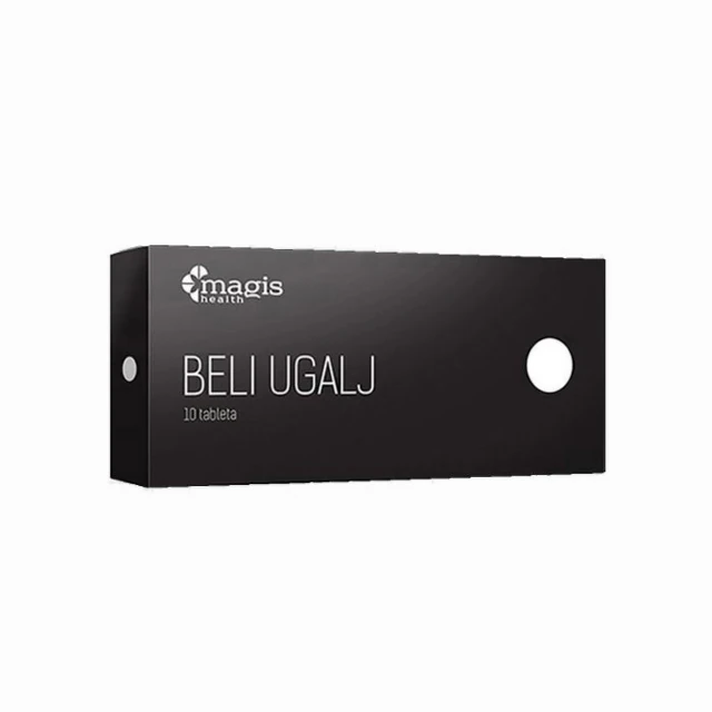 Beli ugalj, 10 tableta
