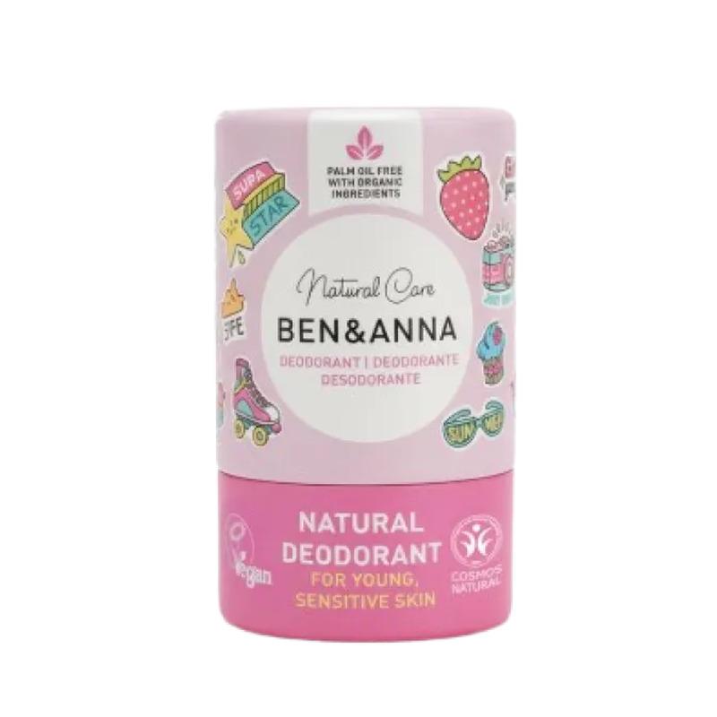 Ben & Anna veganski dezodorans za decu Pink 25 g