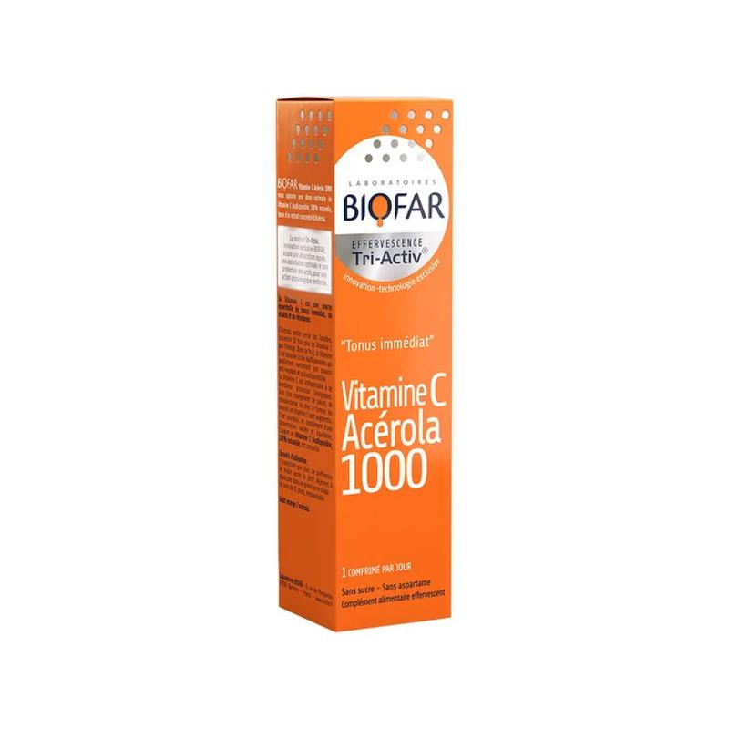 Biofar vitamin C 1000 Acerola 15 šumećih tableta