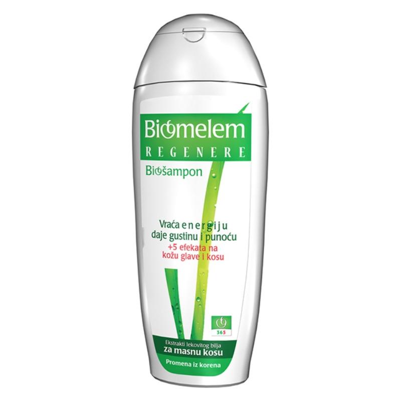 Biomelem šampon sa biljnim ekstraktima za masnu kosu 222ml