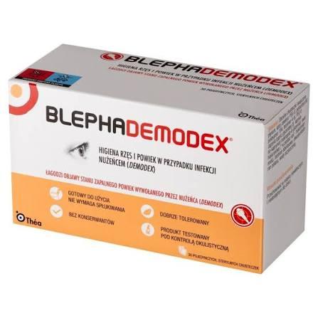 Blephademodex sterilne krpice za higijenu kapaka