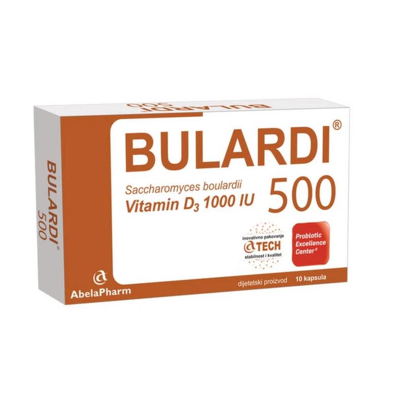 Bulardi 500+vitamin D3 1000IU, 10 kapsula