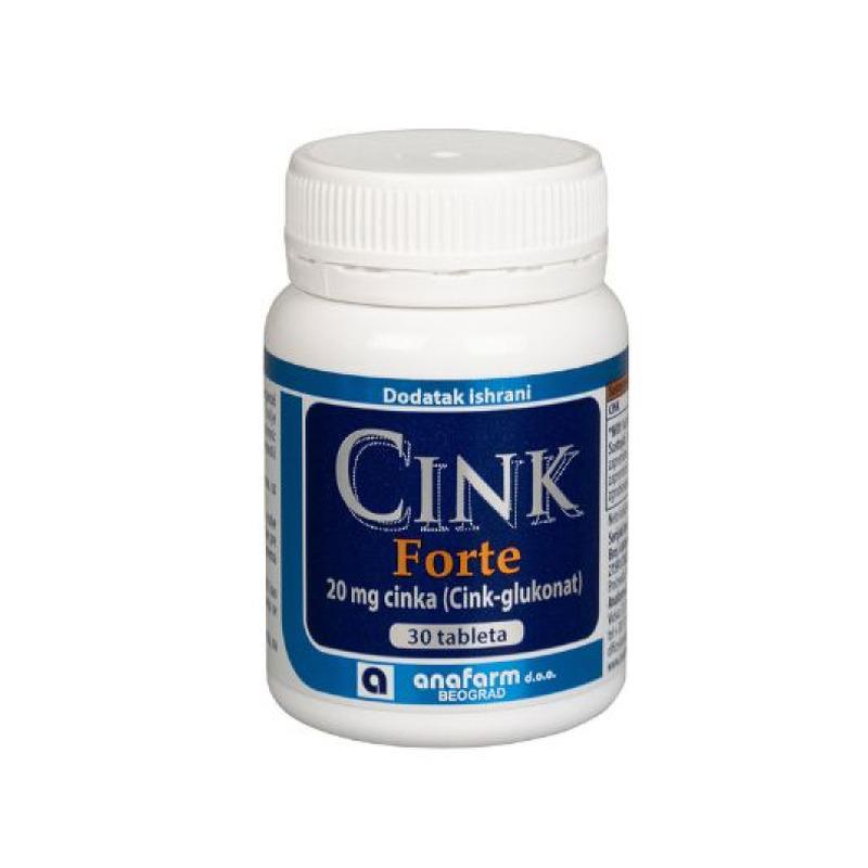 Cink Forte Anafarm 30 Tableta
