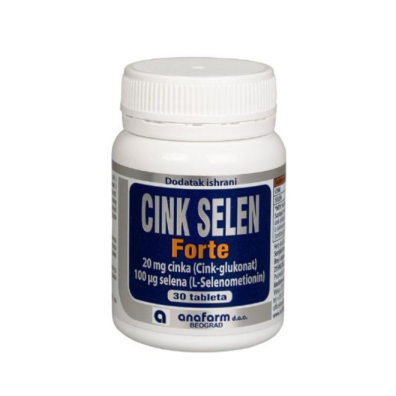 Cink Selen Forte 30 Tableta