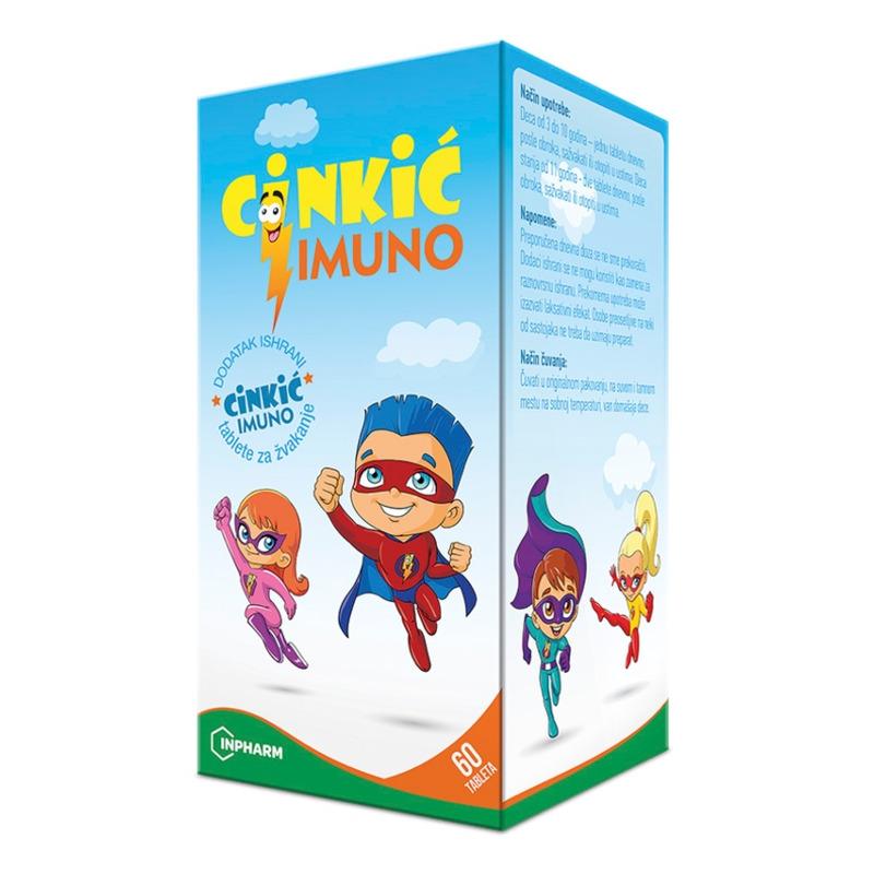 Cinkić Imuno 60 tableta za žvakanje