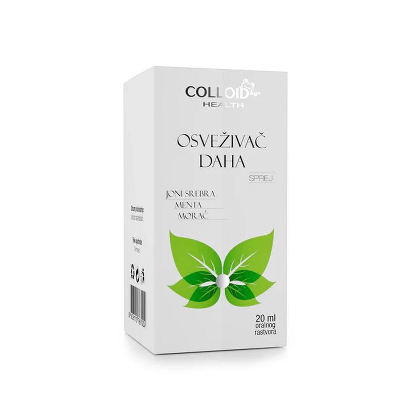 Colloid osveživač daha sa srebrnim jonima 20 ml