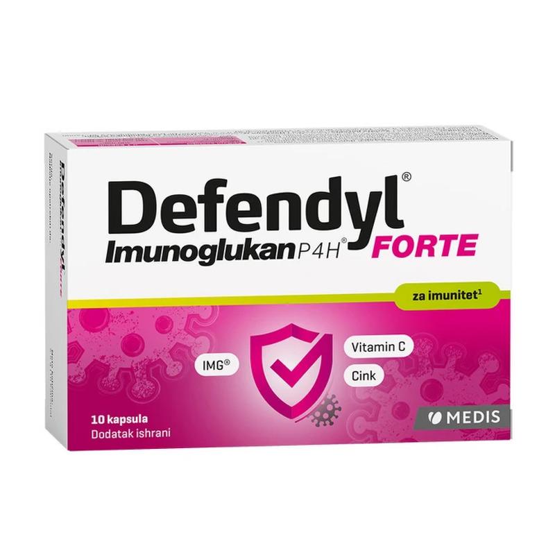 Defendyl Imunoglukan P4H Forte, 10 kapsula