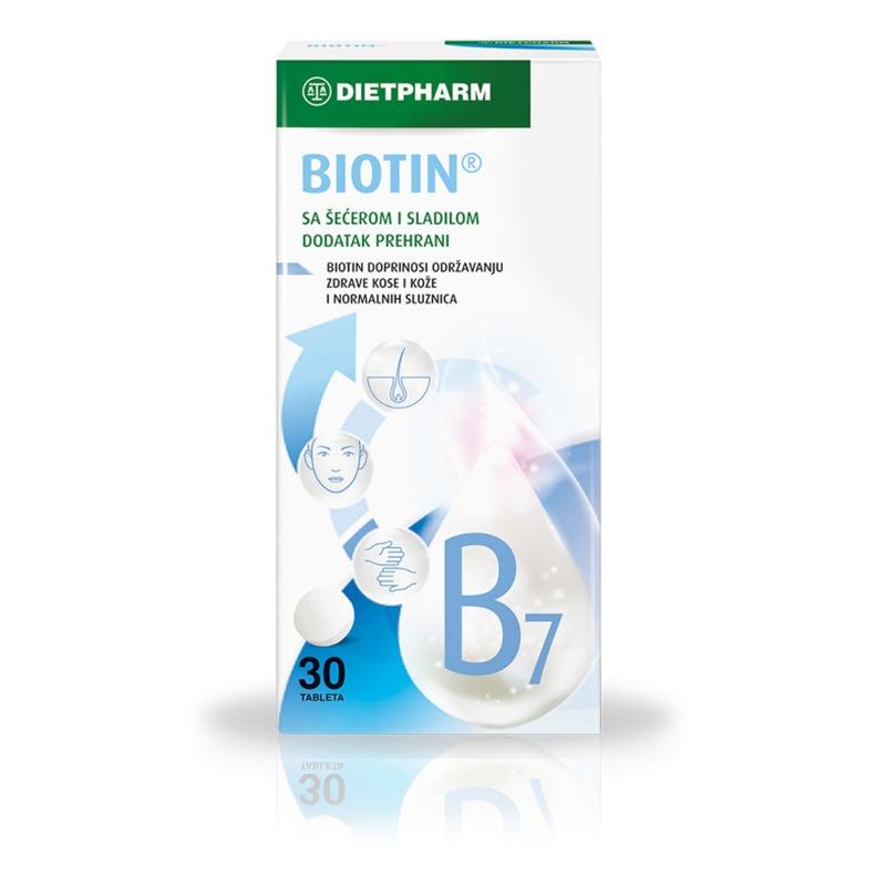 Dietpharm Biotin 30 tableta