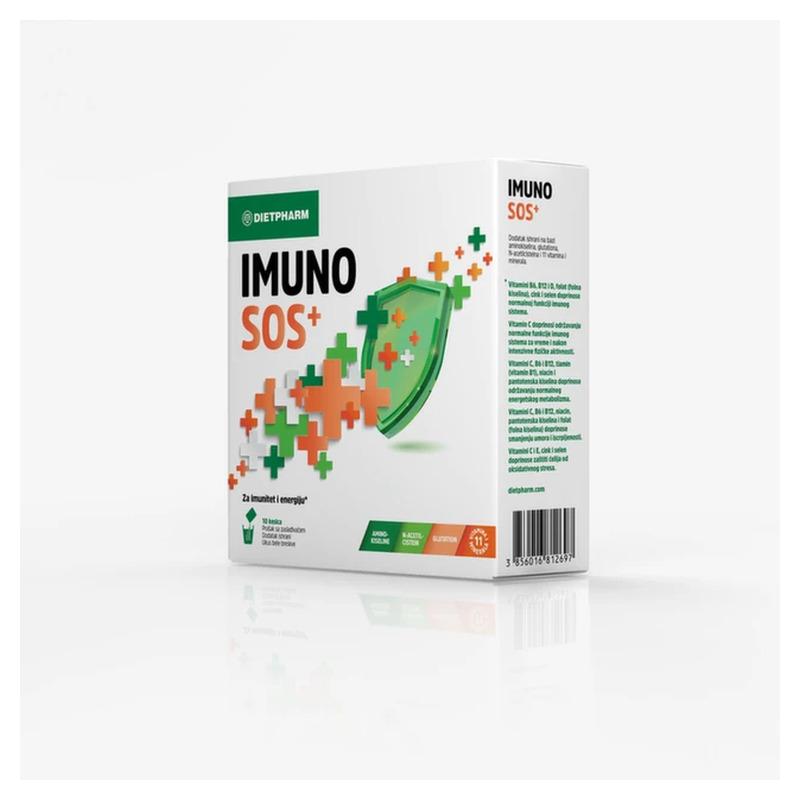 Dietpharm IMUNO SOS+, 10 kesica