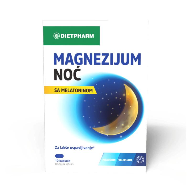 Dietpharm Magnezijum Noć 10 kapsula