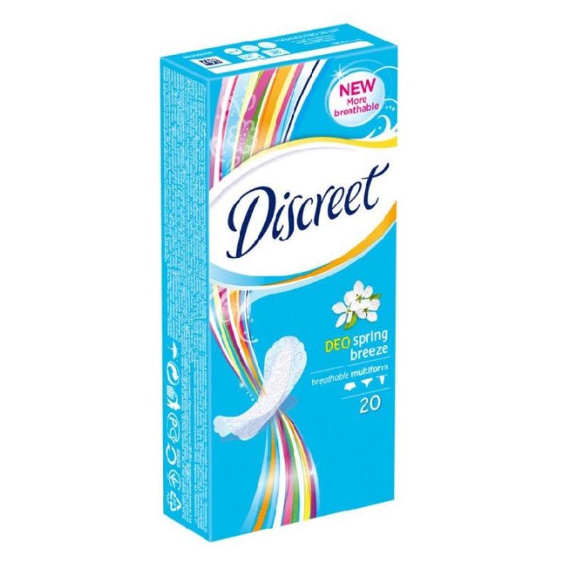 Discreet Deo Spring Breeze dnevni ulošci 20 komada