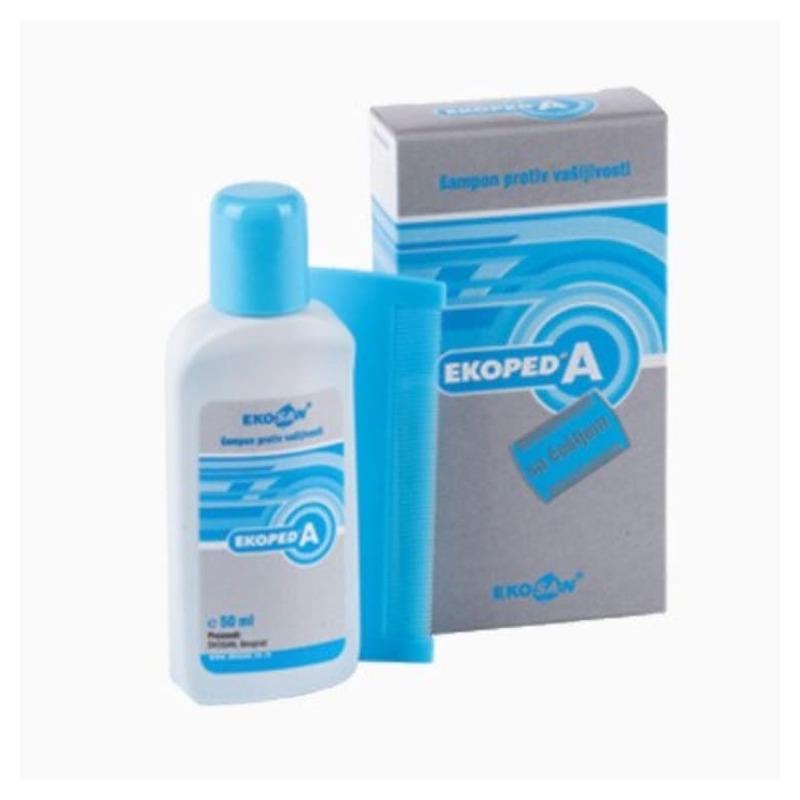 Ekoped A šampon sa češljem 50ml