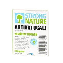 Elephant aktivni ugalj 250 mg 10 kapsula