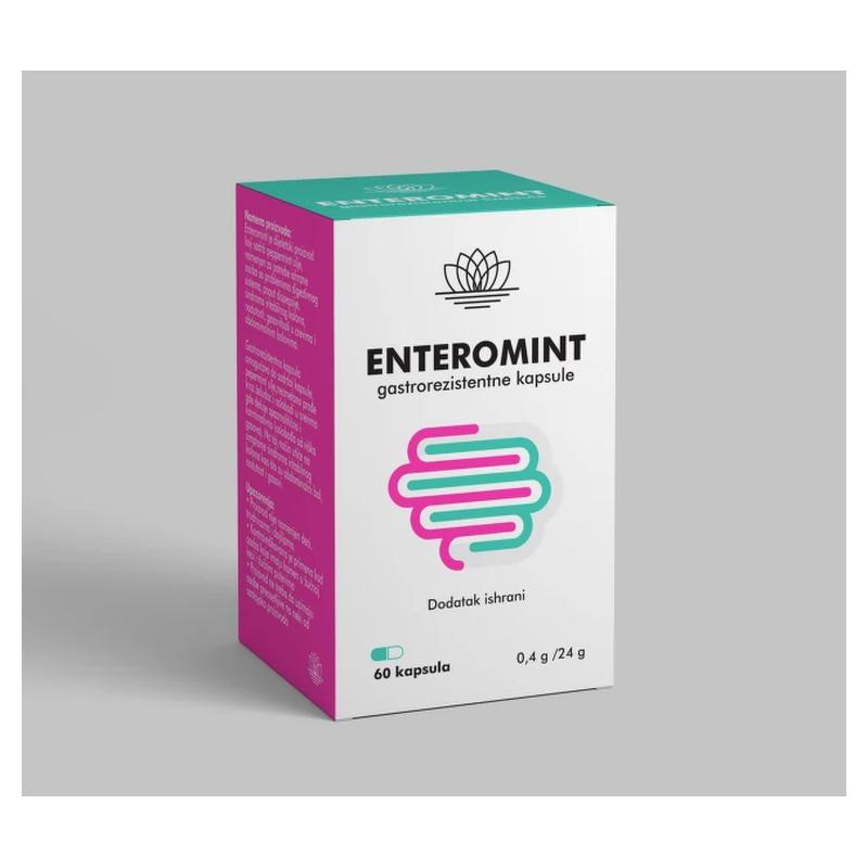 Enteromint, 60 gastrorezistentnih kapsula