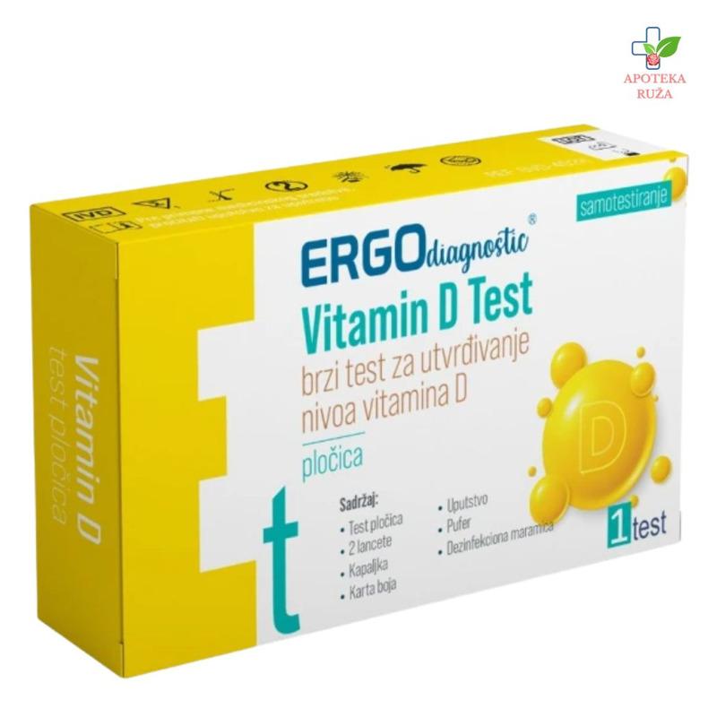 Ergo test za samotestiranje i utvrđivanje novoa vitamina D 