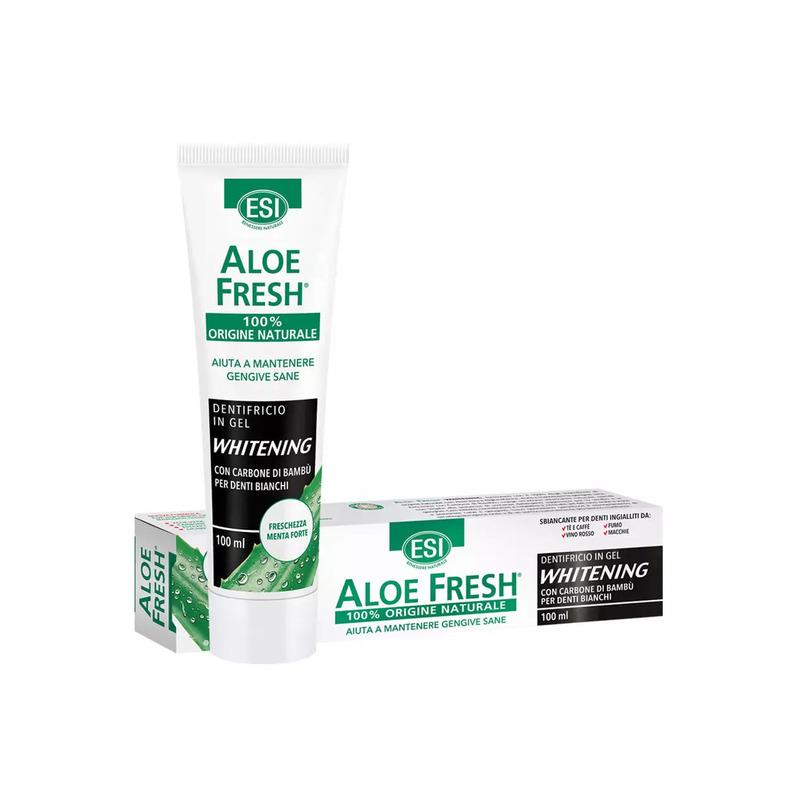 ESI Aloe Fresh Whitening pasta za zube sa aktivnim ugljem 100 ml