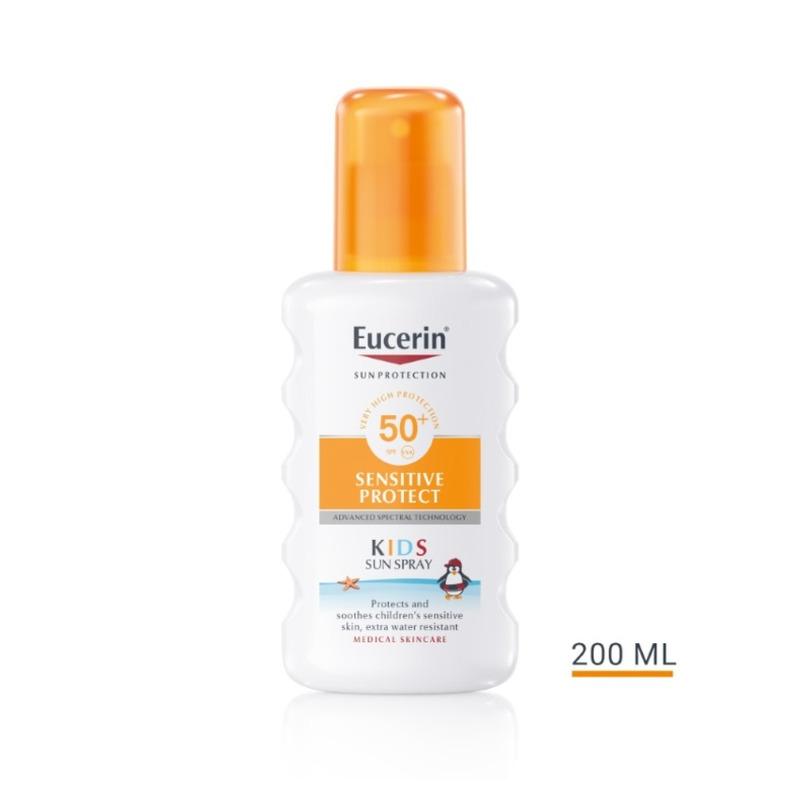 Eucerin Sun sprej za zaštitu osetljive dečije kože SPF 50+ 200 m