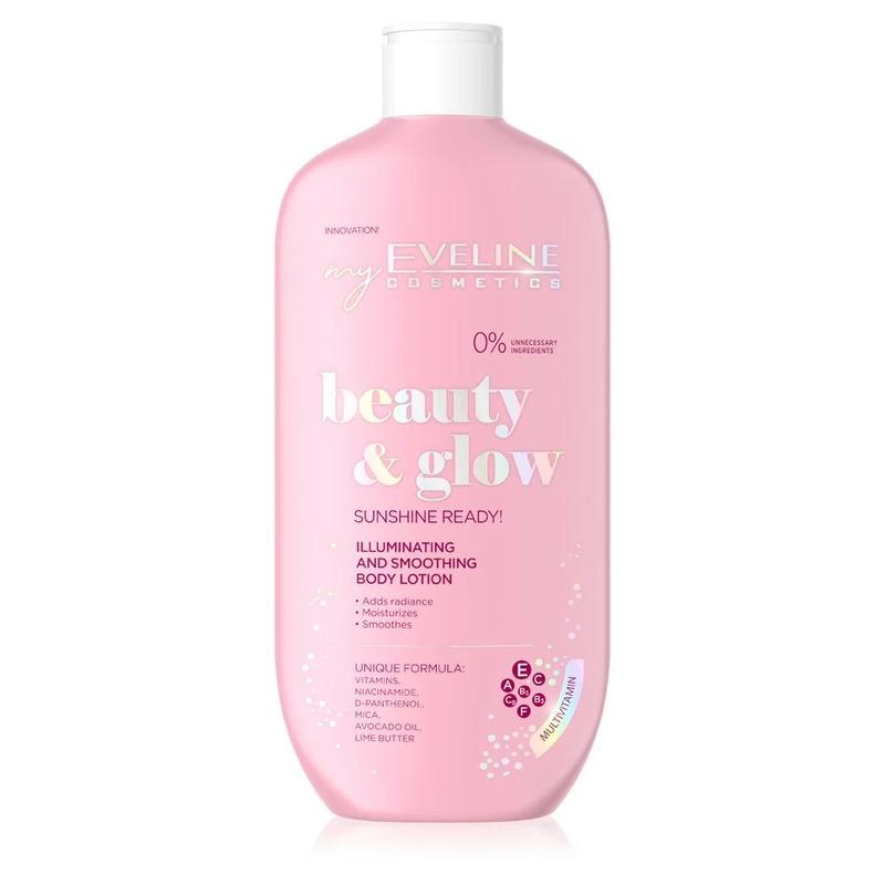 Eveline Beauty & Glow Sunshine Ready! posvetljujući i zaglađujući losion za telo 350 ml