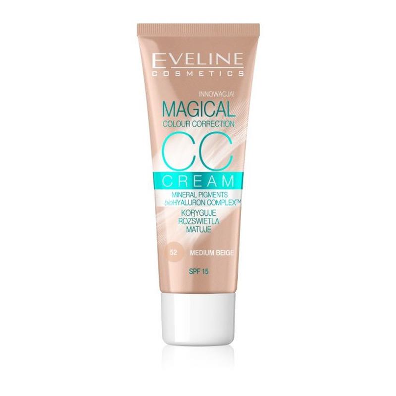 Eveline CC Magical 52 Medium Beige SPF 15 30 ml