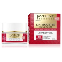 Eveline Lift Booster Collagen Intensely Firming krema za lice 50 ml