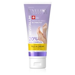 Eveline Revitalum piling krema za stopala 20% AHA Complex 75 ml