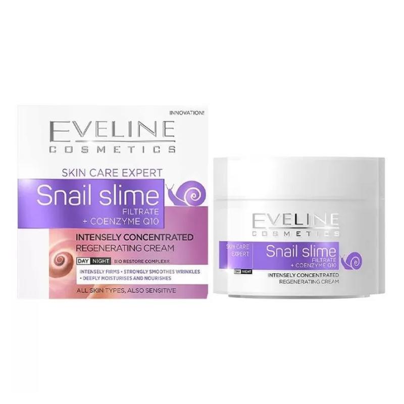 Eveline Snail Slime Day & Night krema za lice 50 ml