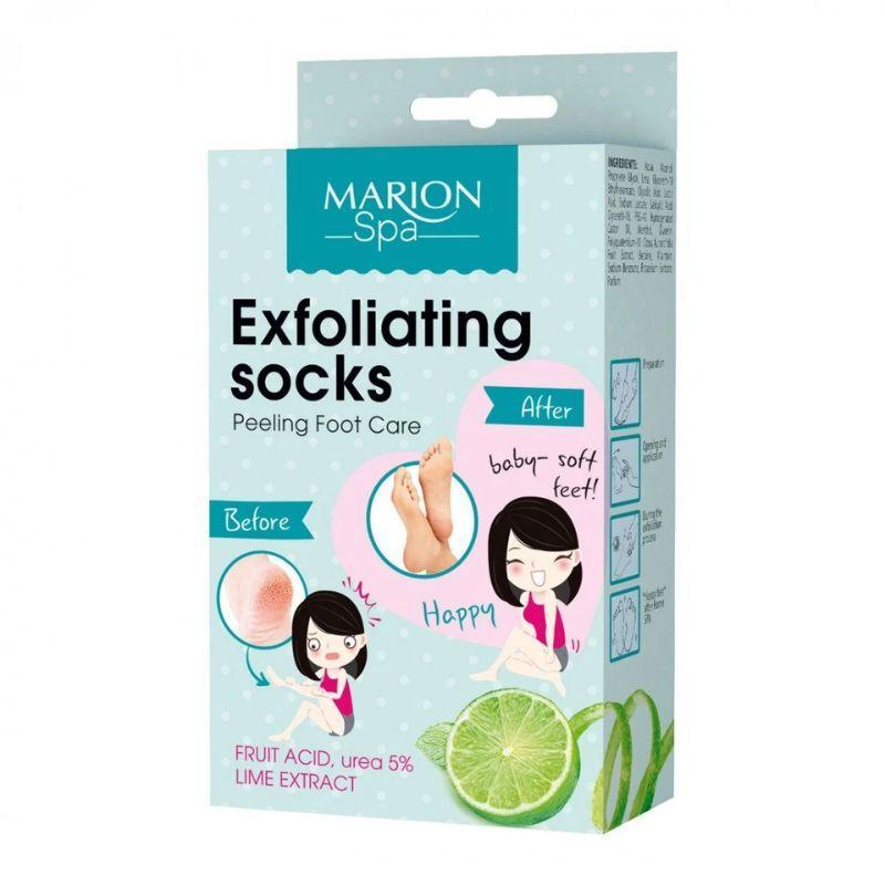 Exfoliating socks spa piling čarape za stopala 1kom