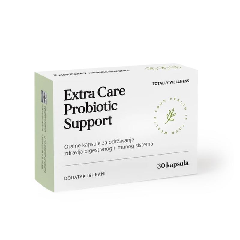 Extra Care Probiotic Support, 30 kapsula
