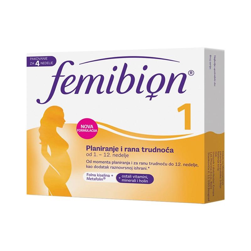 Femibion 1, 28 tableta