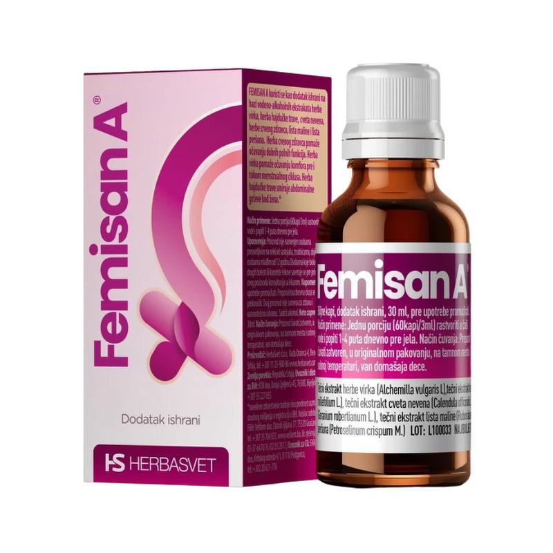 Femisan A kapi 30 ml