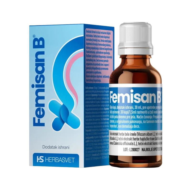 Femisan B kapi 30 ml