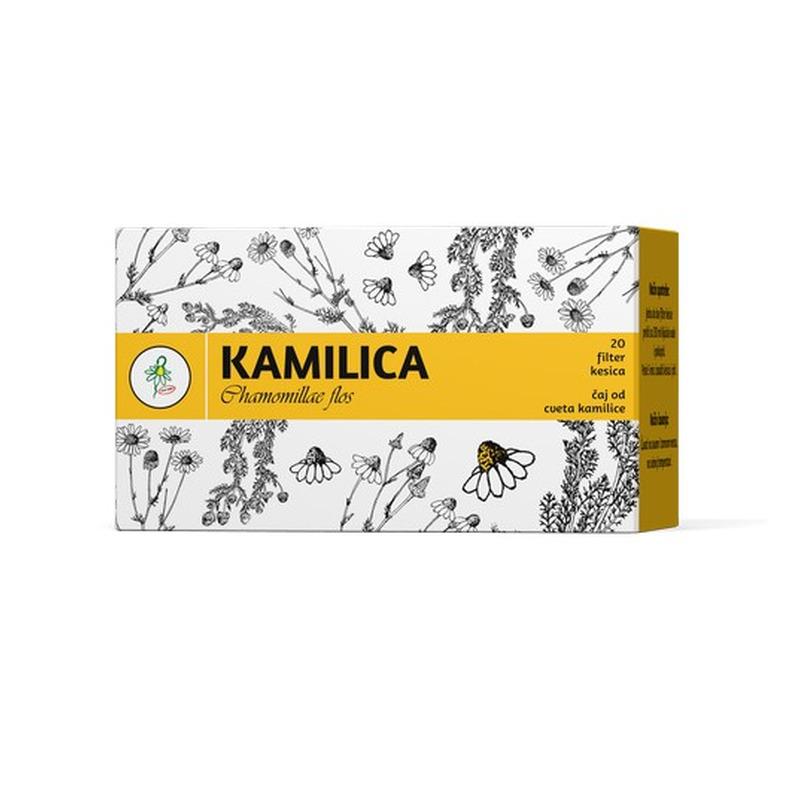 Filter čaj Kamilica cvet Moć bilja 20 kesica