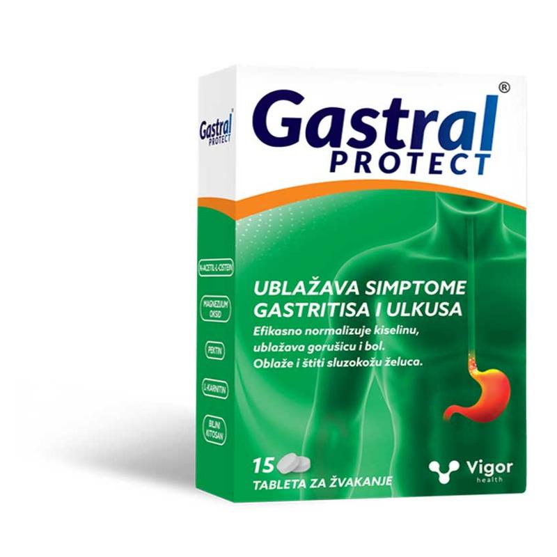 Gastral Protect 15 tableta za žvakanje