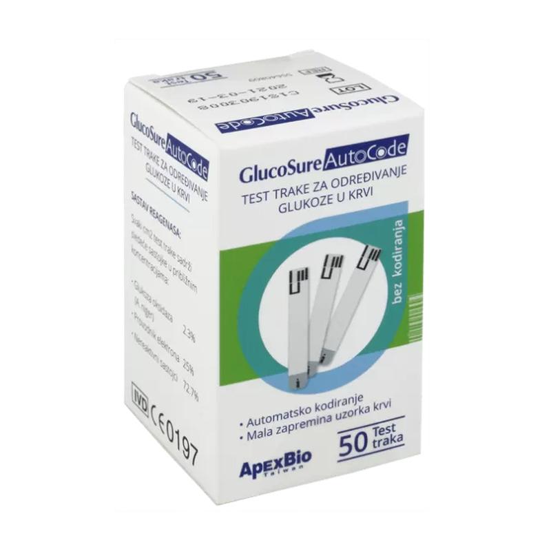 GlucoSure Autocode 50 traka