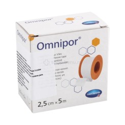 Hartmann Omnipor flaster 2,5 cm x 5 m