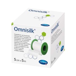 Hartmann Omnisilk flaster 5 cm x 5 m