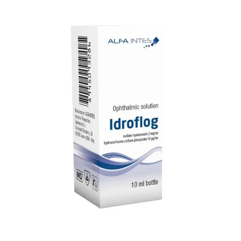 Idroflog kapi za oči, 10 ml