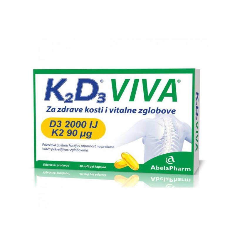 K2D3 Viva 30 kapsula Šifra proizvoda: 4401