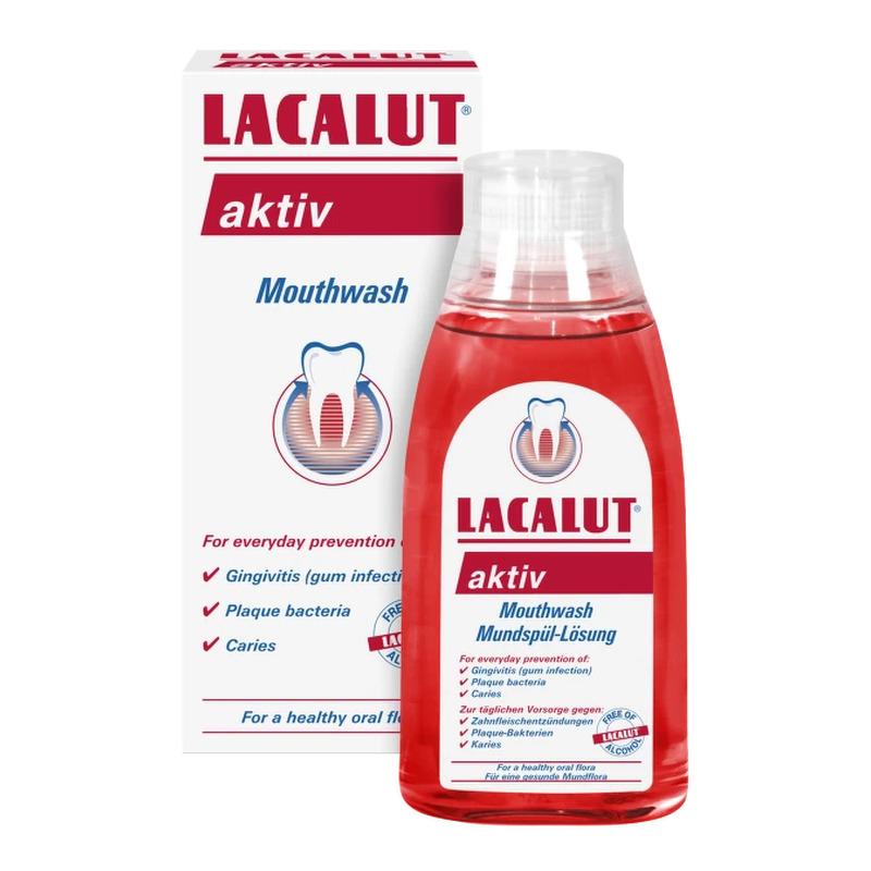 Lacalut Aktiv rastvor za ispiranje usta 300 ml