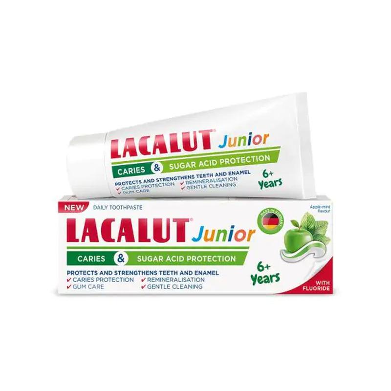 Lacalut Junior 6+ dečija zubna pasta jabuka 55 ml