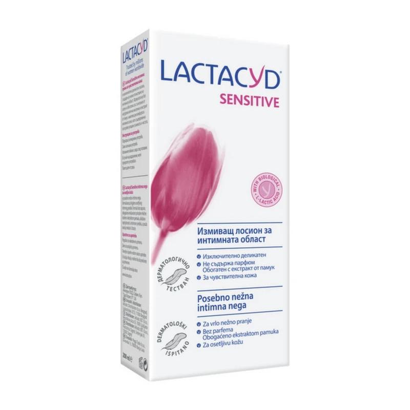 Lactacyd Sensitive Intimna nega za osetljivu kožu, 200 ml
