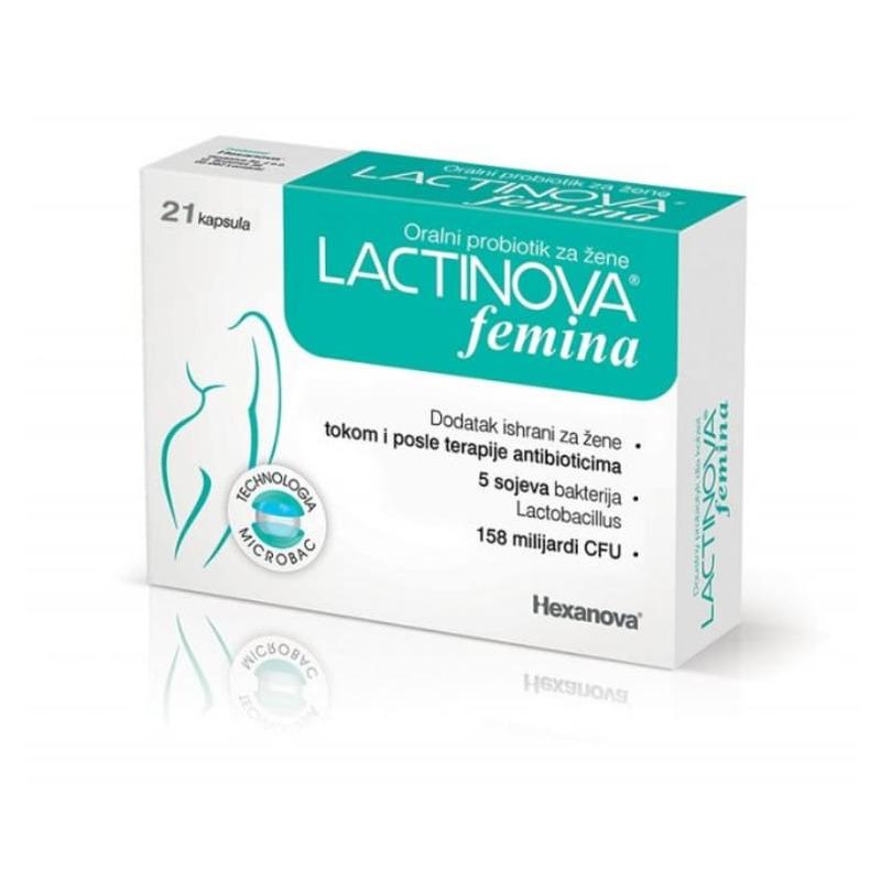 LACTINOVA Femina 21 kapsula