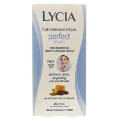 Lycia Perfect Touch trake za depilaciju lica 20 komada