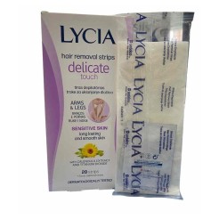 Lycia Delicate Touch trake za depilaciju tela 20 komada