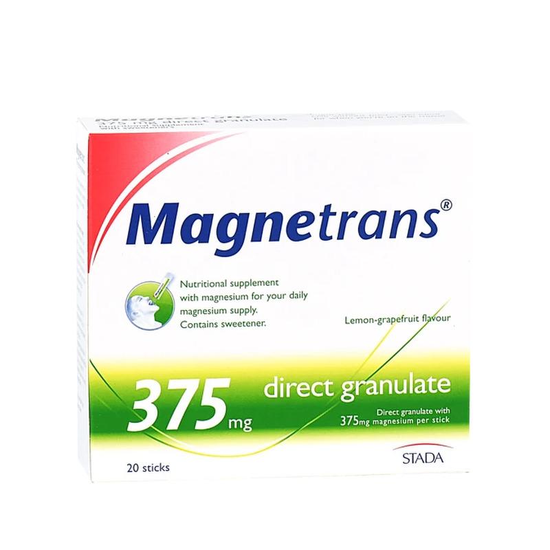 Magnetrans direkt prašak 375 mg 20 kesica